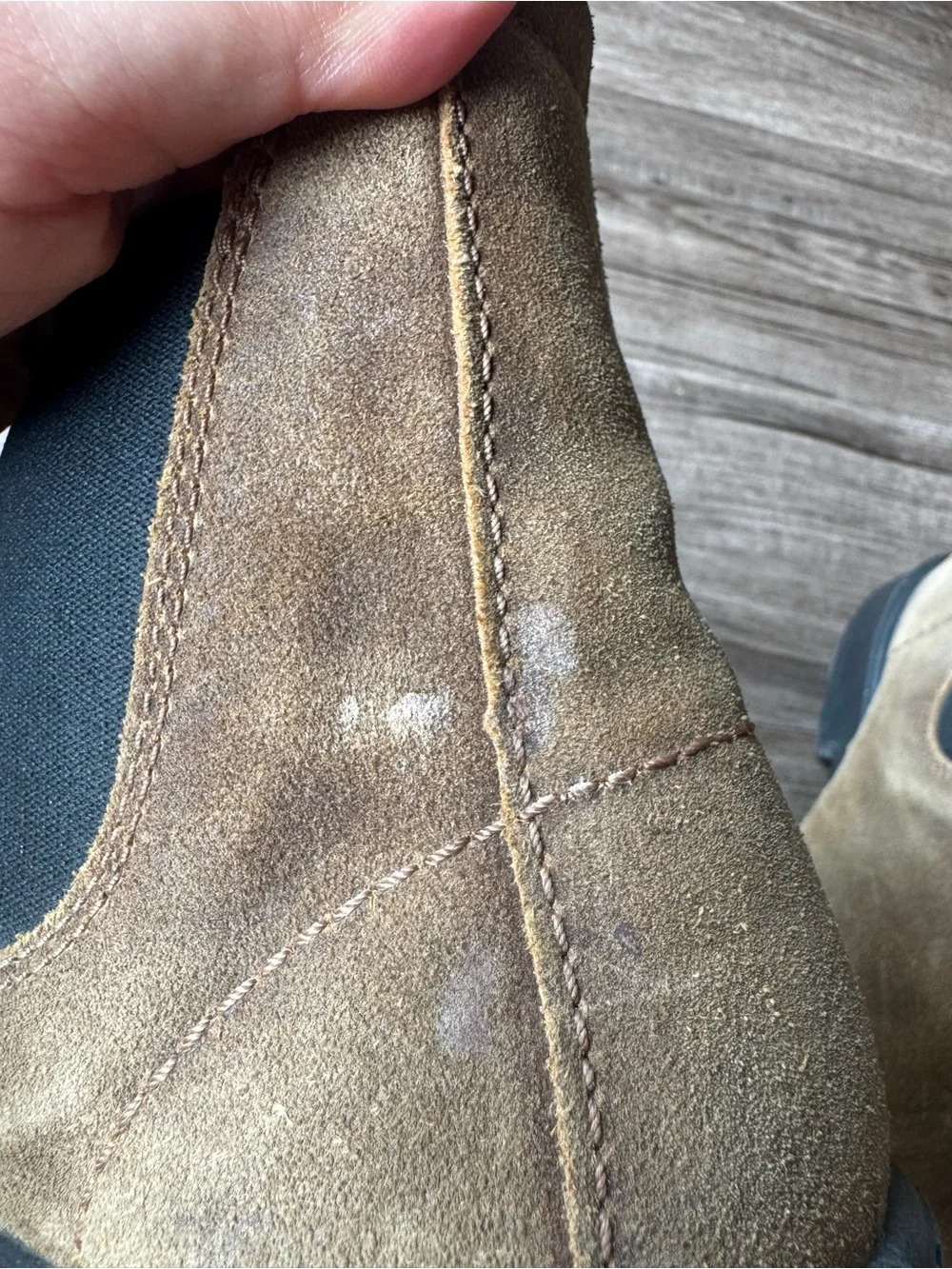 Blundstone classic tan suede Chelsea boots men 8.5